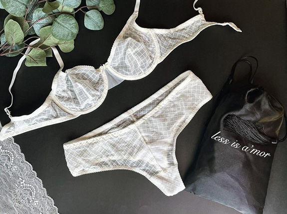 Less is A'mor ~ Classic Lingerie With a Modern Twist - Lingerie Briefs ~ by  Ellen Lewis