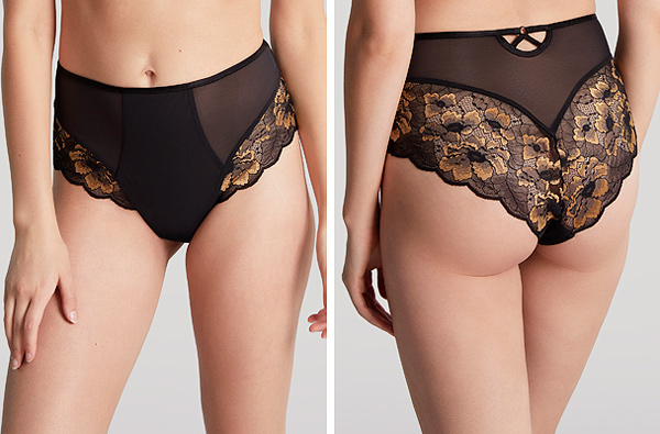 Panache SS23 Sabrina High Waist Brazilian Briefs - featured on Lingerie Briefs