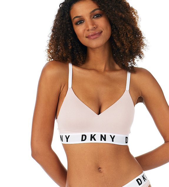 DKNY Women's Cozy Boyfriend Wirefree Pushup Bra - ShopStyle