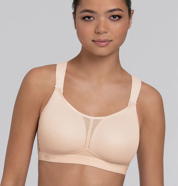 DynamiX Star Sports Bra by Anita in Smart Rose featured on Lingerie Briefs