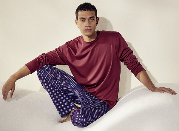 Calida Men's A/W 2023 Loungewear, Sleepwear and Underwear as featured on Lingerie Briefs