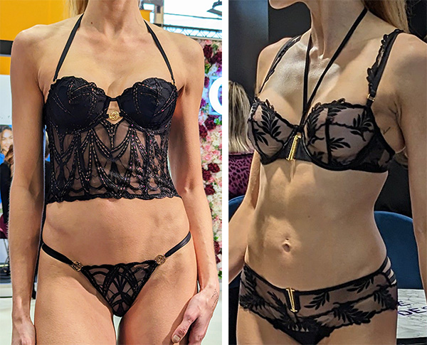 Salon International de la Lingerie and Interfilière Paris - in Full Bloom -  Lingerie Briefs ~ by Ellen Lewis