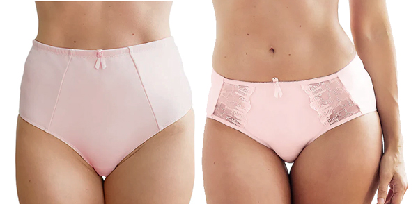Fit Fully Yours Elise Brief and Boyshort in Blush featured on Lingerie Briefs