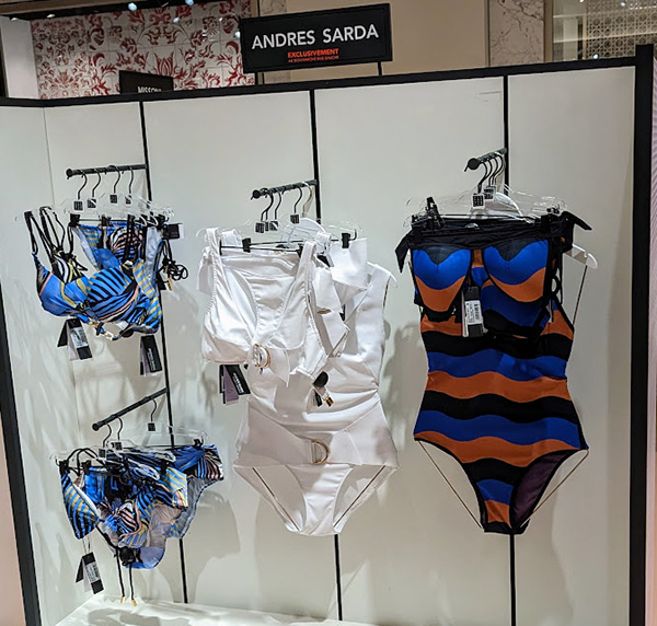 Andres Sarda Swimwear as featured on Lingerie Briefs