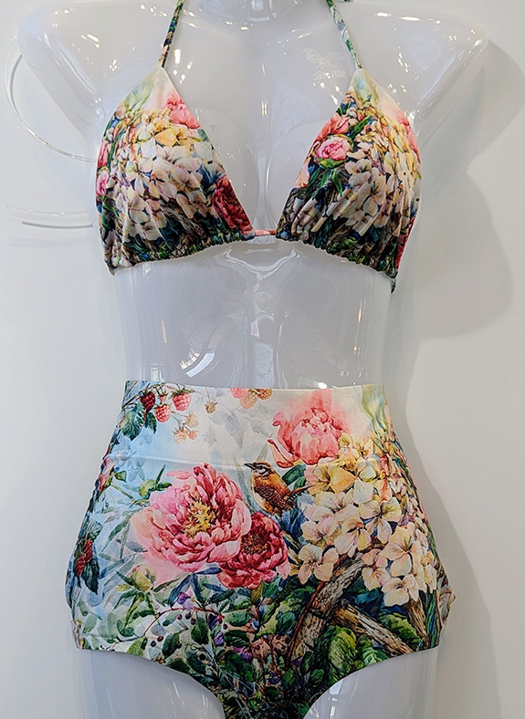 Bougainvillea Blooms at Simone Pérèle - Lingerie Briefs ~ by Ellen Lewis