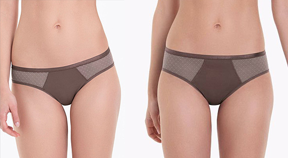 Rosa Faia's Eve Shorty and Brief Now in Truffle - featured on Lingerie Briefs