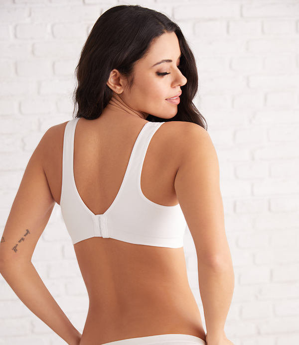 On Gossamer Cabana Cotton Seamless Easy Tank Bralette featured on Lingerie Briefs