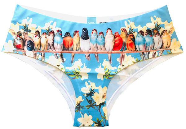 Happy Undies panties. swimwear and underwear as featured on Lingerie Briefs