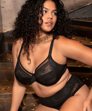 Elomi Elevates the Namrah UW Plunge Bra to Core Status - Lingerie Briefs ~  by Ellen Lewis