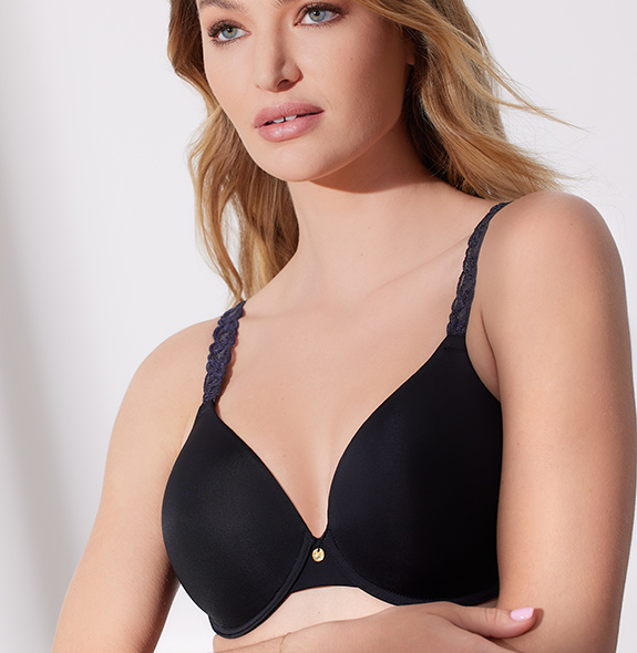 Natori Pure Luxe essential bra as featured on Lingerie Brief