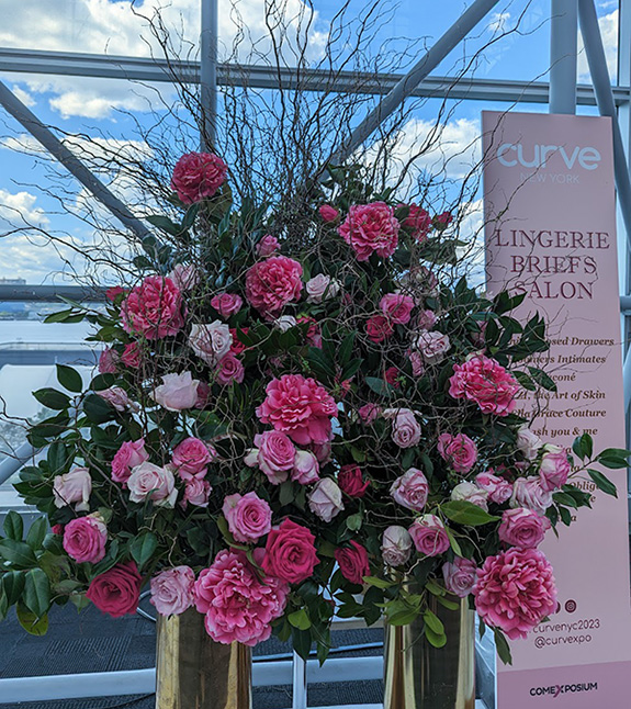 Roses at CurveNY - Lingerie Briefs Salon
