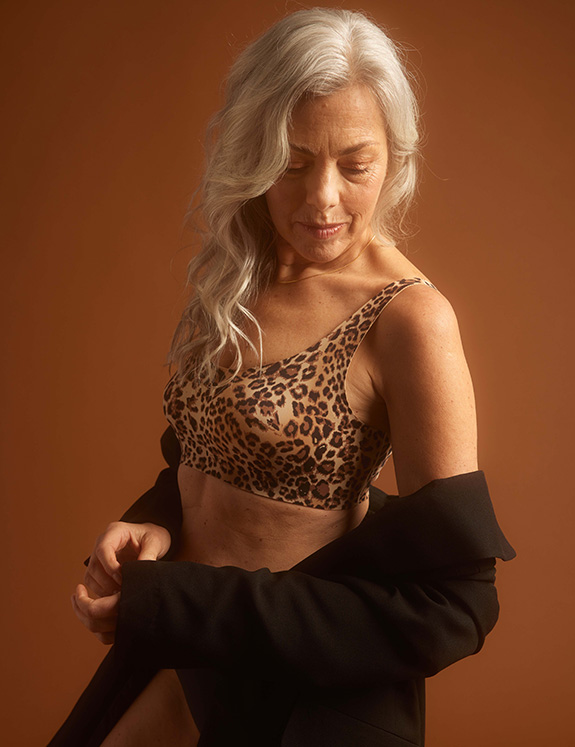 Evelyn & Bobbie Leopard Print Bobbie Bra and Panty s featured on Lingerie Briefs