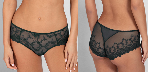 Empreinte Louise Shorty in Sequoia featured on Lingerie Briefs