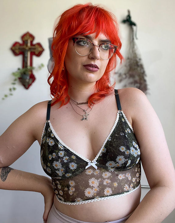 The Celestial Bralette – Veronica Velveteen