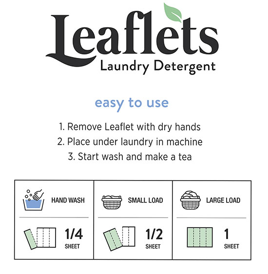Leaflets Laundry Care by the Forever Group as featured on Lingerie Briefs