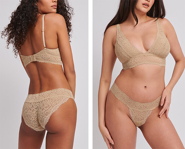 Gemsli Intimates - Debuts Graceful Lace and Modern Comfort Bra Collections  at Curve NY - Lingerie Briefs ~ by Ellen Lewis