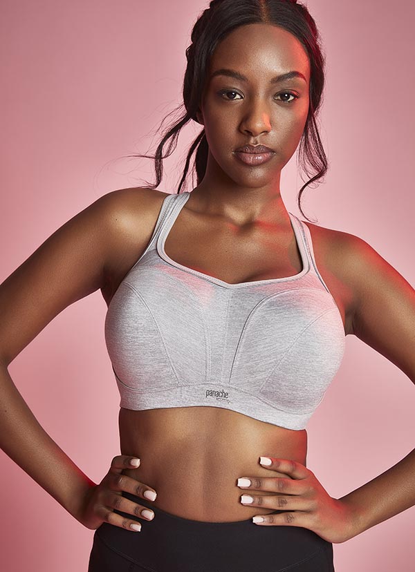 Sports Bra Wired Grey Marl – Bustin' Out Boutique