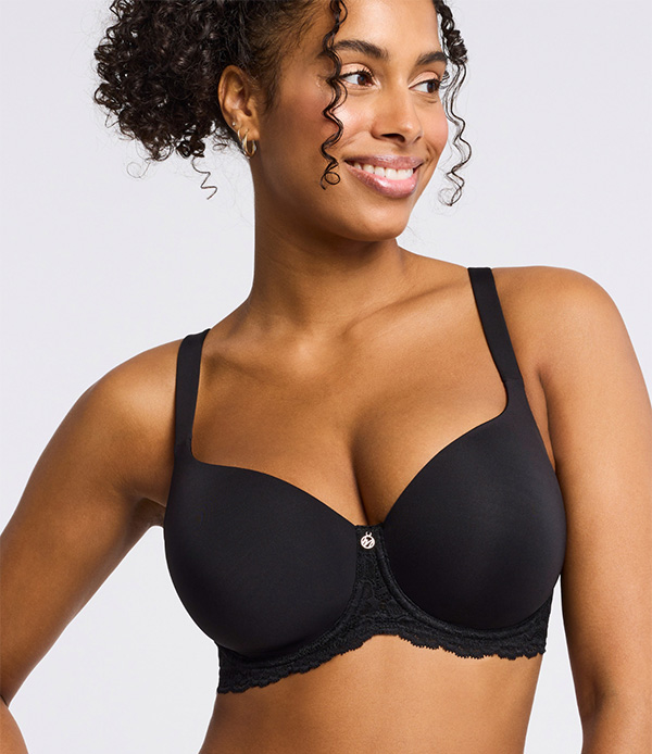 Montelle Pure Plus Full Coverage T-Shirt Bra featured on Lingerie Briefs