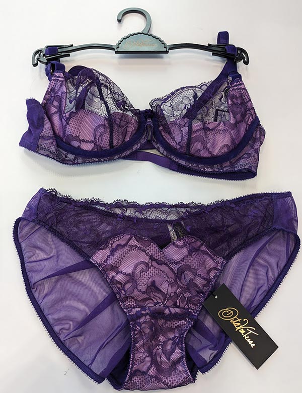 Dita Von Teese at CurveNY featured on Lingerie Briefs