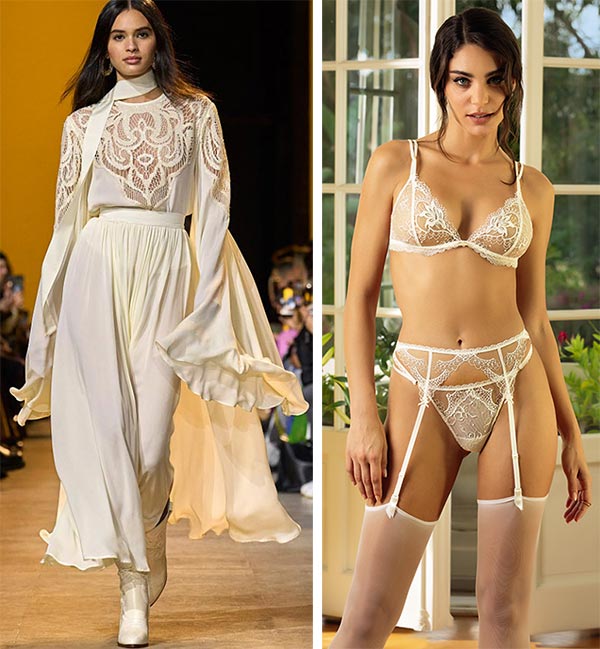 Elie Saab & Princess Iris collection from Lise Charmel as featured on Lingerie Briefs