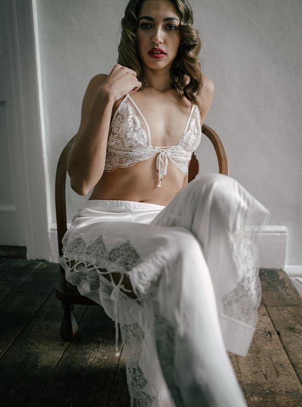 Shell Belle Bridal Lingerie As featured on Lingerie Briefs
