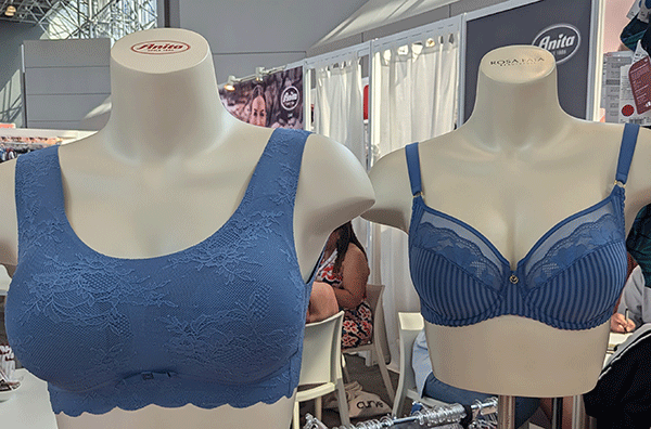 Anita and Rosa Faia at NYC SS25 Lingerie Show featured on Lingerie Briefs