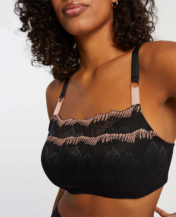 Montelle Dolce Vita Bandeau Muse Bra featured on Lingerie Briefs