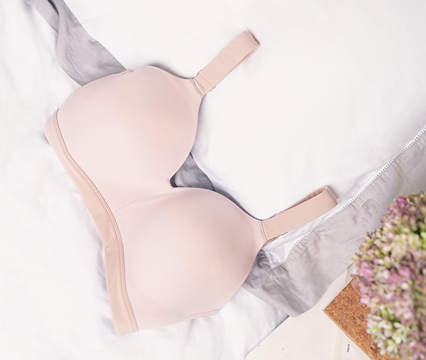 Modern Comfort Collection - Light Essential Wire-Free Bra by Gemsli featured on Lingerie Briefs