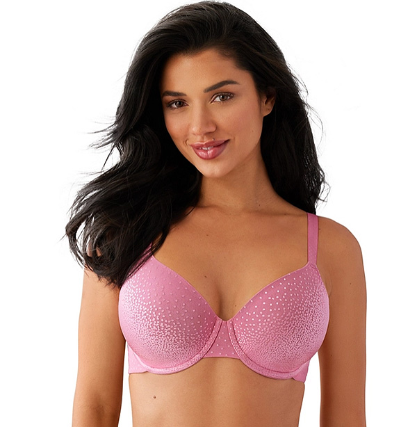 Wacoal Back Appeal Bra in Chateau Rose featured on Lingerie Briefs