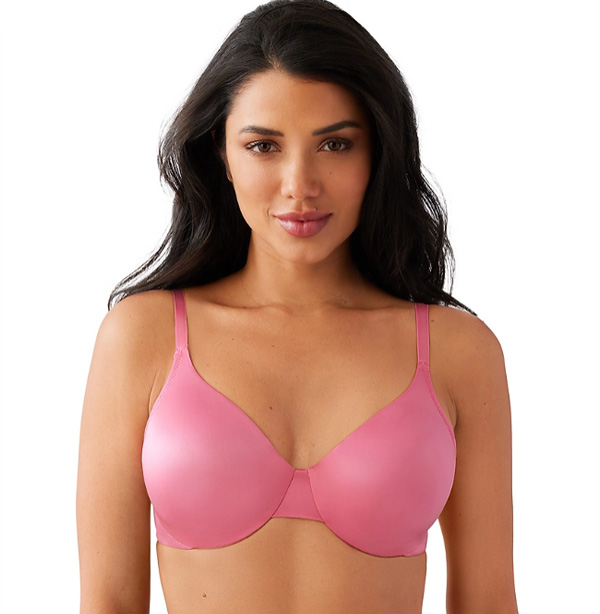 Wacoal Inner Sheen Bra in Chateau Rose featured on Lingerie Briefs