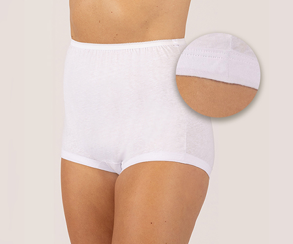 Dixie Belle® Banded Leg Cotton Full Brief Panty featured on Lingerie Briefs