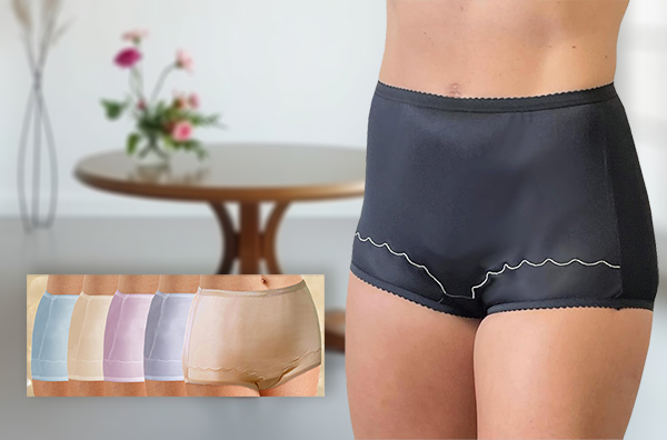 Dixie Belle® Scallop Trim Full Panty featured on Lingerie Briefs