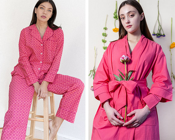 denise rae pajamas, robes and sleepwear as featured on Lingerie Briefs