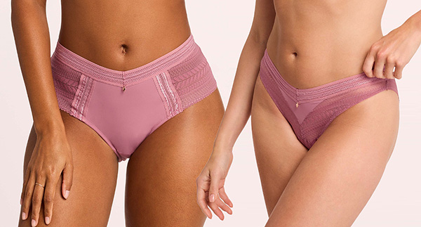 Montelle Rosaline Brief and Bikini featured on Lingerie Briefs