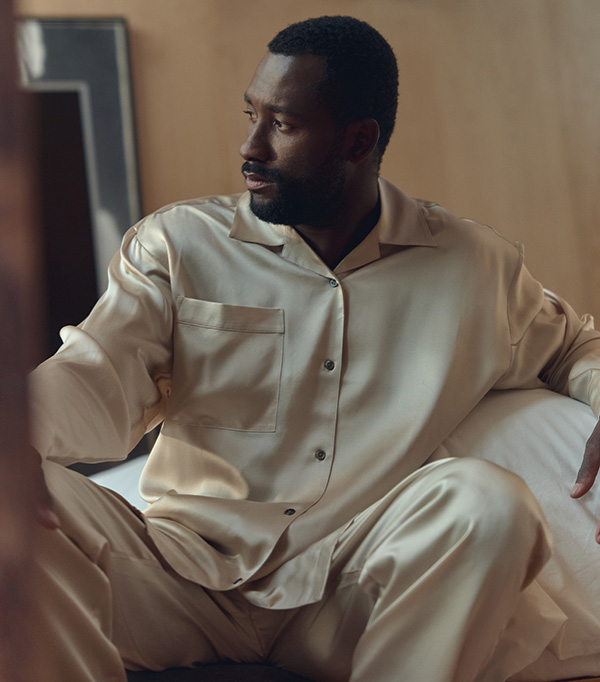 NK IMODE Men's Silk Pajamas as featured on Lingerie Briefs NK IMODE Men's Silk Pajamas as featured on Lingerie Briefs