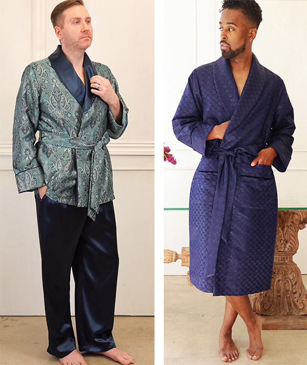 Madeleine Fig Men's Loungewear & Robes as featured on Lingerie Briefs Madeleine Fig Men's Loungewear & Robes as featured on Lingerie Briefs