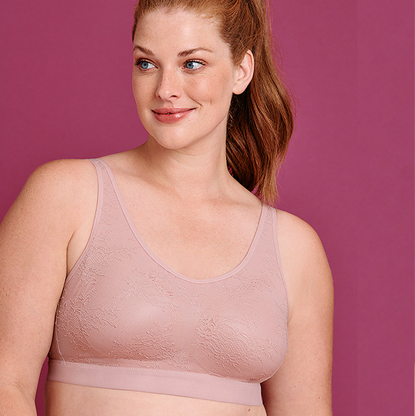 Essential Lace Bralette by Anita in Rosewood featured on Lingerie Briefs