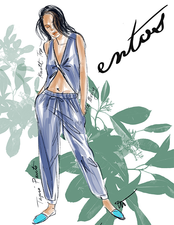 Entos Lingerie illustrated by Tina Wilson exclusively for Lingerie Briefs Entos Lingerie illustrated by Tina Wilson exclusively for Lingerie Briefs