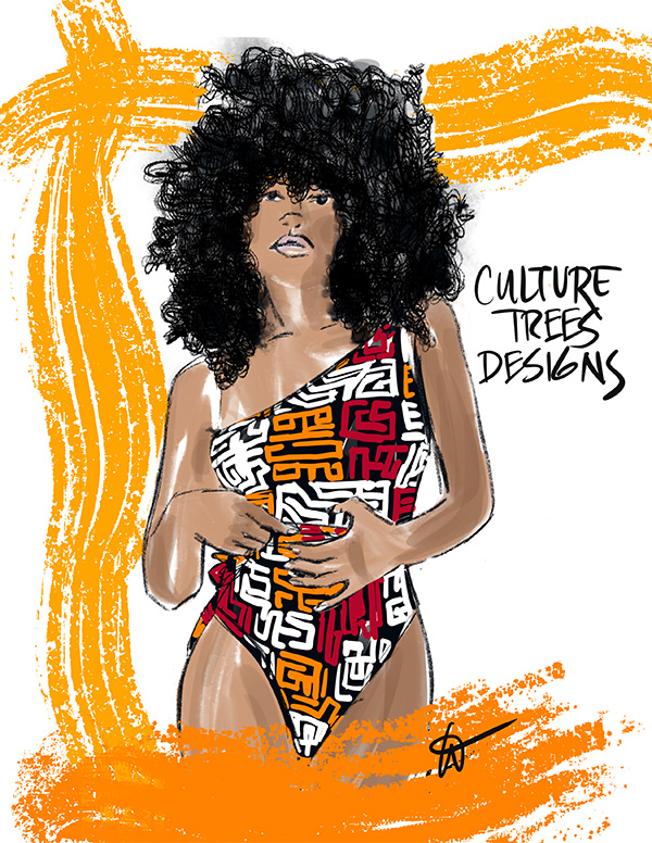 Culture Trees Designs illustrated by Tina Wilson exclusively for Lingerie Briefs Culture Trees Designs illustrated by Tina Wilson exclusively for Lingerie Briefs