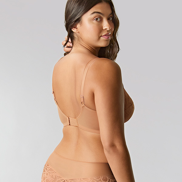 Panache Allure Full Cup Bra in honey featured on Lingerie Briefs