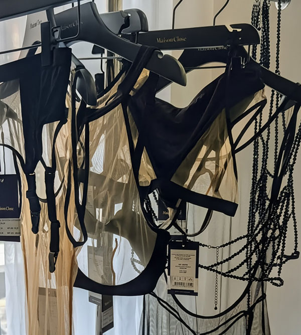 Maison Close as featured on Lingerie Briefs