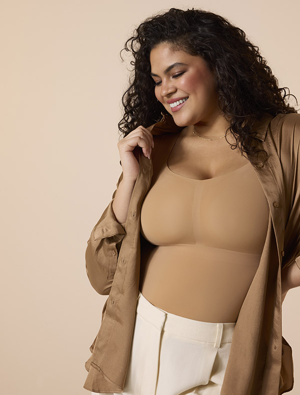 Evelyn & Bobbie Defy Tank top as featured on Lingerie Briefs