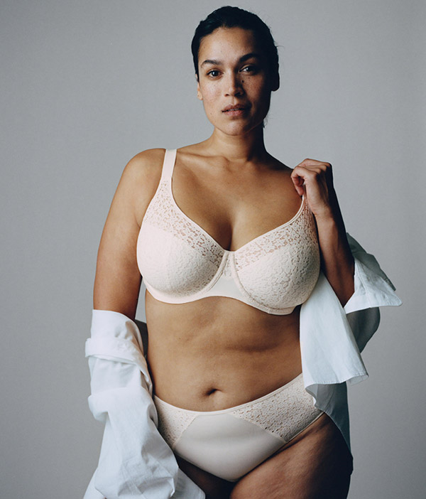 Chantelle Norah Comfort Underwire Bra 30-42, B-J as featured on Lingerie Briefs