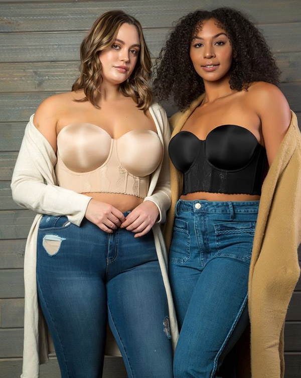 Parfait Elisa Strapless Longline Bra 28-42, C-L as featured on Lingerie Briefs