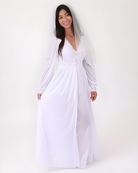 Shadowline Button Down Long Robe featured on Lingerie Briefs