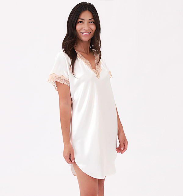 Shadowline Charming Collection Sleepshirt featured on Lingerie Briefs