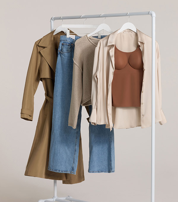 Layering Evelyn & Bobbie structured scoop tank as featured in Lingerie Briefs