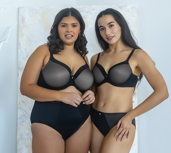 Fit Fully Yours Taylor Moulded Bra, brief and bikini featured on Lingerie Briefs