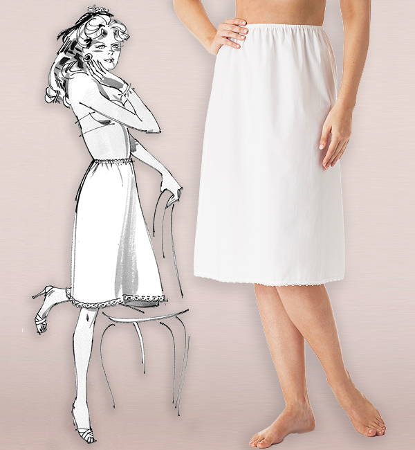 Velrose Cotton half slip featured on Lingerie Briefs