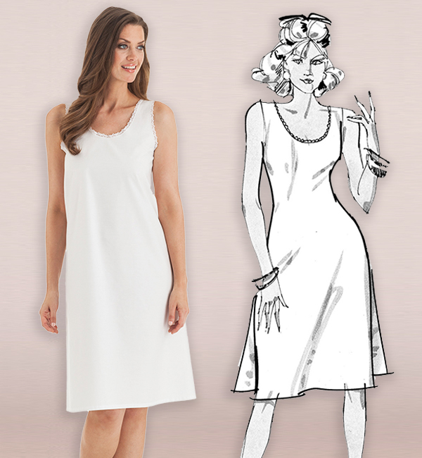 Velrose Cotton full slip featured on Lingerie Briefs